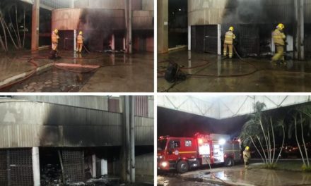 Incêndio é registrado em cômodo do Terminal Rodoviário de Arcos