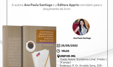 Unifor-MG: curso de pedagogia realizará lançamento de livro