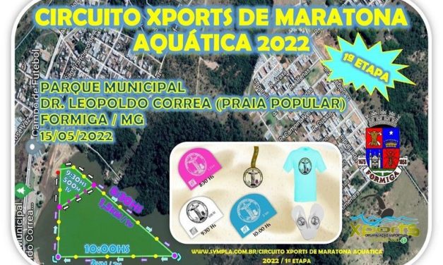 Praia Popular recebe Maratona Aquática neste domingo