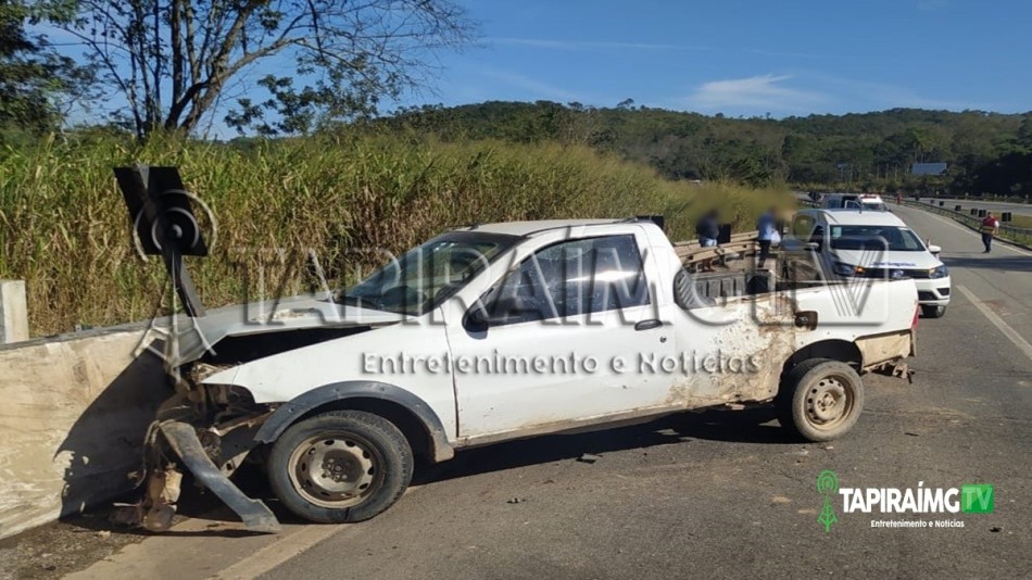 Homem morre após acidente com caminhonete na BR-262