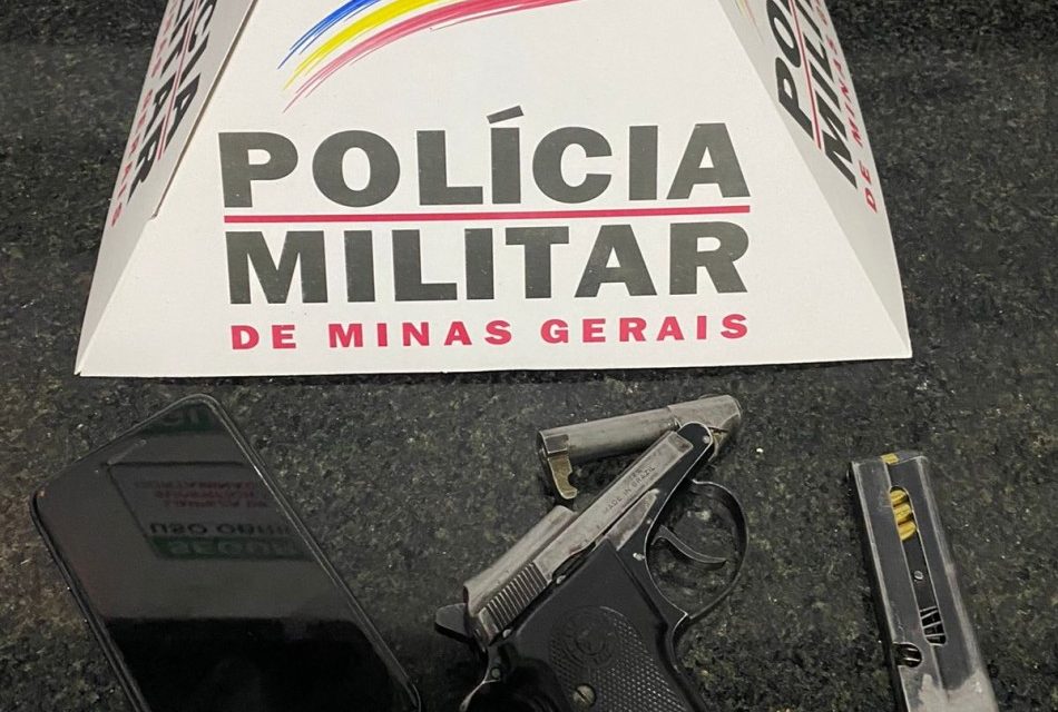 Jovem é preso com arma de fogo no bairro Saudade