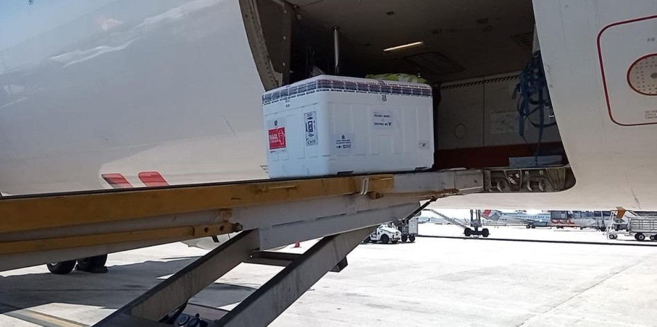 Minas recebe 1 milhão de doses do imunizante contra Covid-19 nesta terça-feira