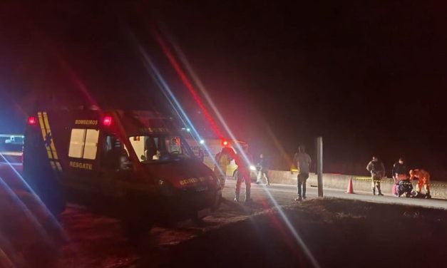 Pedestre é atropelado por caminhão e morre na BR-040, em MG