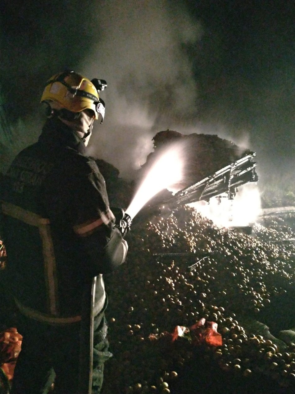 Foto: divulgação Corpo de Bombeiros 