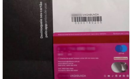 Mulher tem sobrenome trocado por ‘vagabunda’ em cartão de crédito e pede indenização de R$ 50 mil