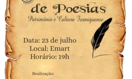 Concurso de Poesias terá apresentação de 13 trabalhos literários