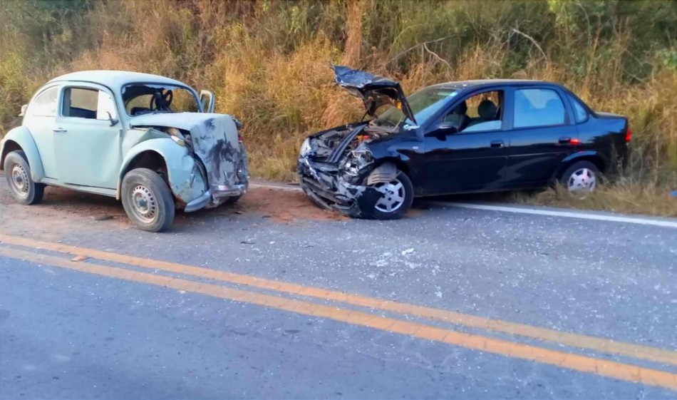 Idoso morre após acidente na MG-164 em Pedra do Indaiá
