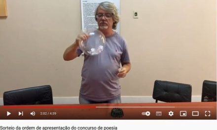 Definida a ordem de apresentação no Concurso de Poesias