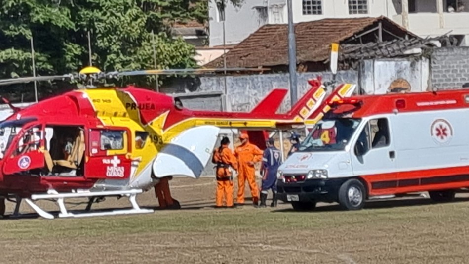 Trabalhador fica ferido durante manuseio de máquina agrícola em Bambuí