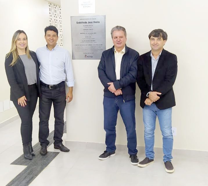 Prefeito inaugura moderna e bem equipada UBS no Engenho de Serra