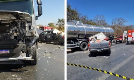 Adolescente morre após colisão entre carro e carreta em Minas