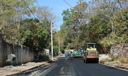 Pavimentação no bairro Andorinhas está em finalização