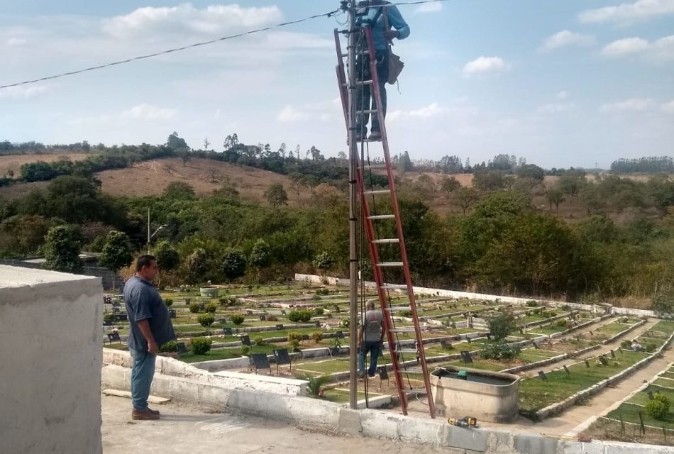 Cemitério Parque da Saudade recebe lâmpadas de LED