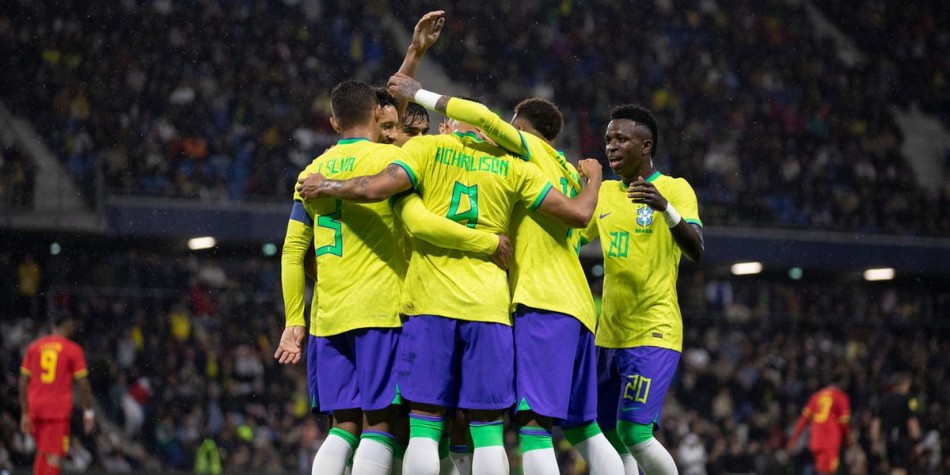 Brasil dá show no primeiro tempo e vence com tranquilidade Gana no penúltimo amistoso pré-Copa