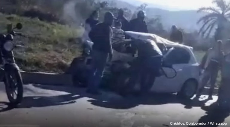 Acidente na BR-356, em Itabirito, deixa uma pessoa morta e duas feridas  