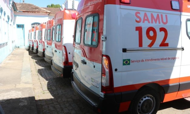 Com 47 novas ambulâncias, Minas renova frota do Samu 192 e amplia o serviço em todo o estado
