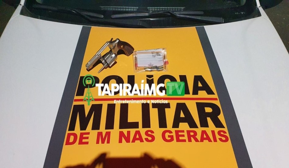 Arma de fogo é apreendida na MG-164 em Bom Despacho