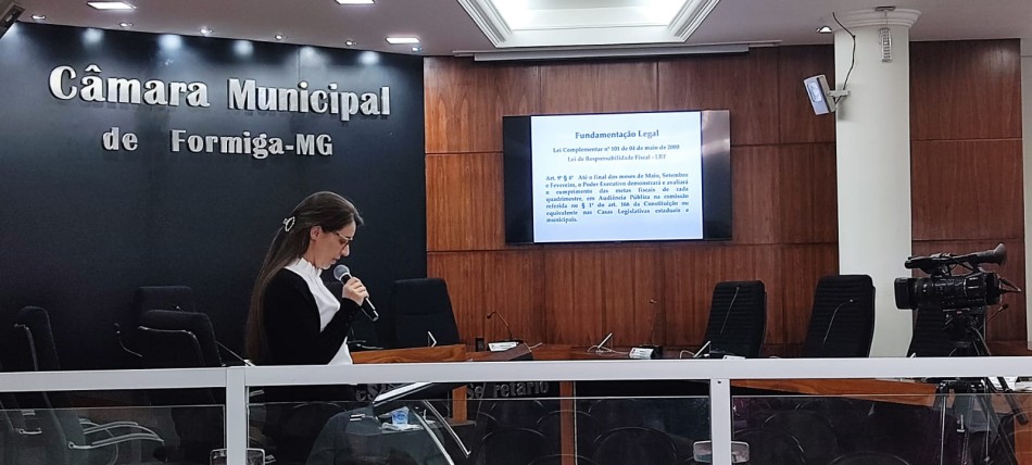 Realizada audiência pública de prestação de contas do segundo quadrimestre
