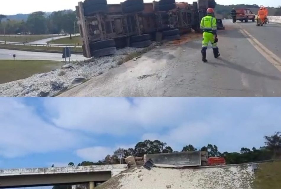 Arcoense morre em grave acidente no trevo em Oliveira na BR-381