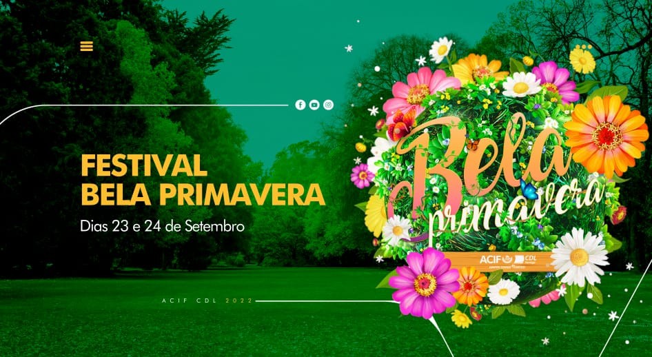 Trânsito na área Central de Formiga ficará interditado para a realização do Festival ‘Bela Primavera’