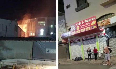 Incêndio atinge hospital e pacientes são socorridos às pressas em Patos de Minas