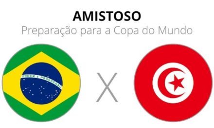 Brasil pega a Tunísia hoje no seu último jogo antes da Copa