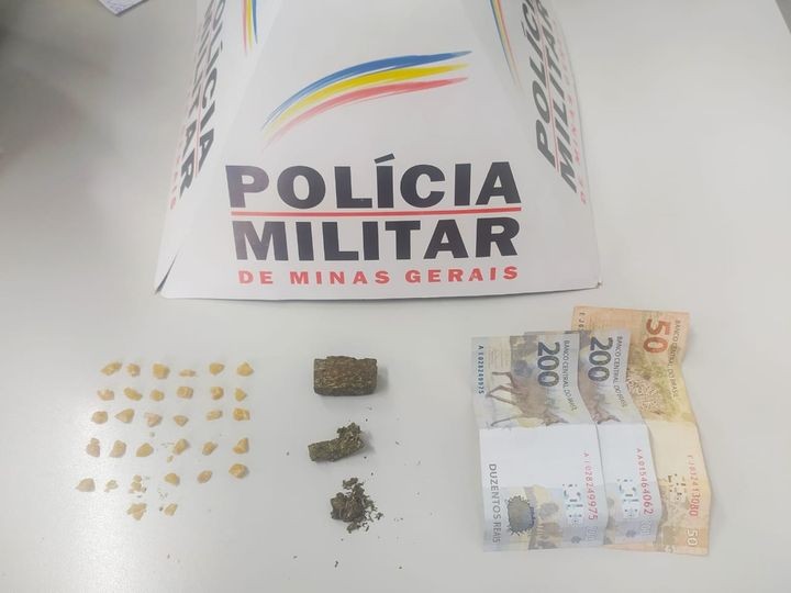 Polícia Militar prende homem por tráfico de drogas em Piumhi