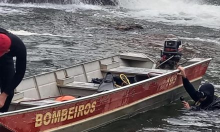 Bombeiros encontram corpo de jovem que se afogou em cachoeira durante trabalho da faculdade