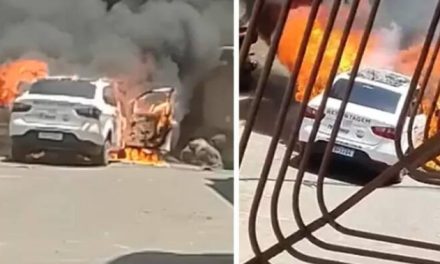 Carro de afiliada do SBT é incendiado no ES; repórter é rendido e agredido