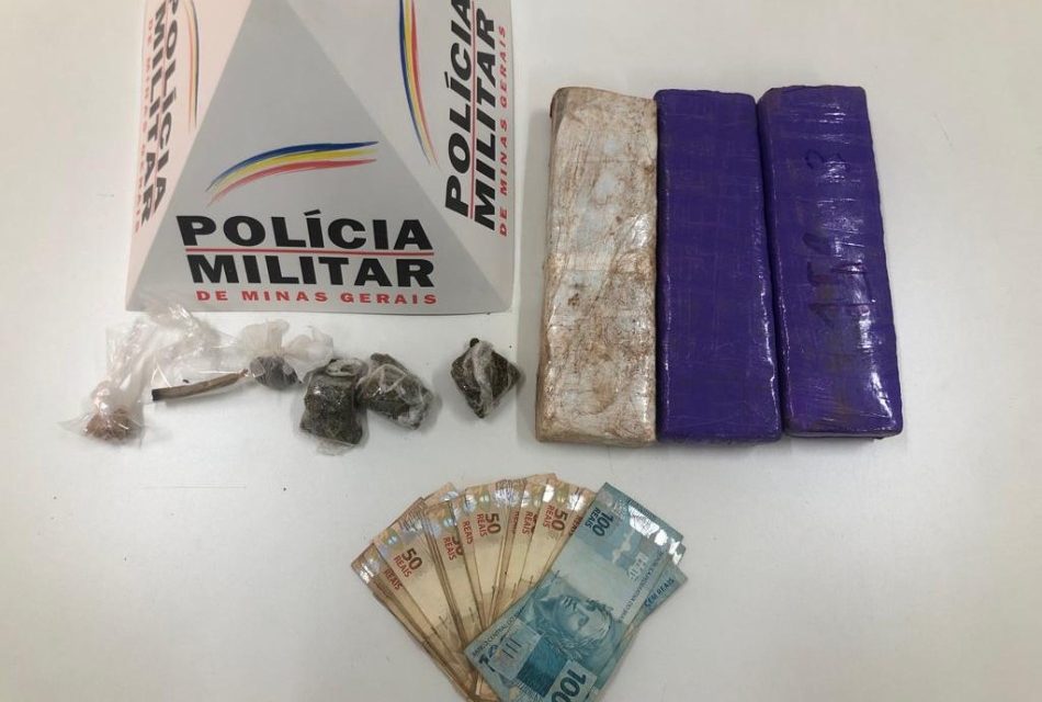 Três são presos por tráfico de drogas em Piumhi