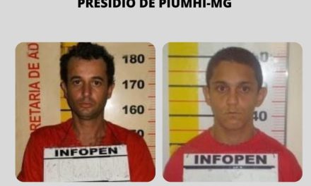 Dois detentos fogem do presídio de Piumhi