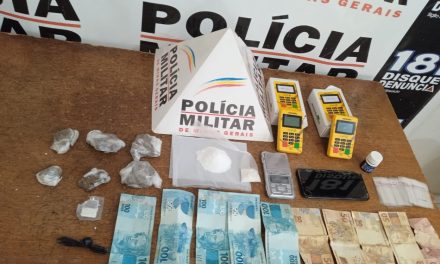 Rapaz é preso por tráfico de drogas em Bambuí