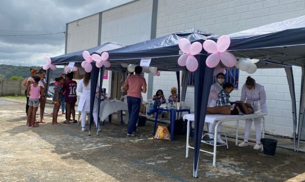 Equipe da UBS Geraldo Veloso realiza ação alusiva ao “Outubro Rosa”