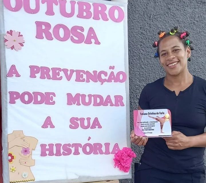 Equipe da UBS Abílio Coutinho participa de evento alusivo ao ‘Outubro Rosa’