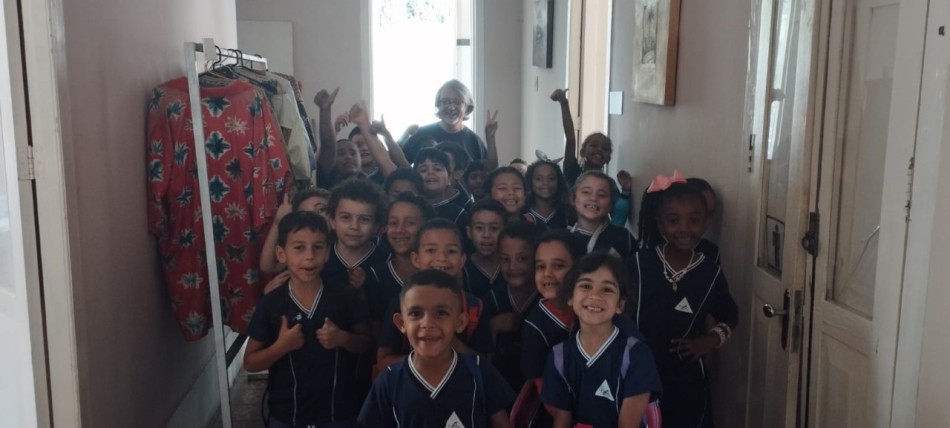 Alunos da Escola Célia de Melo visitam Museu e Casa do Engenheiro