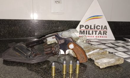 Drogas, arma de fogo e veículo suspeito de ser clonado são apreendidos em Formiga