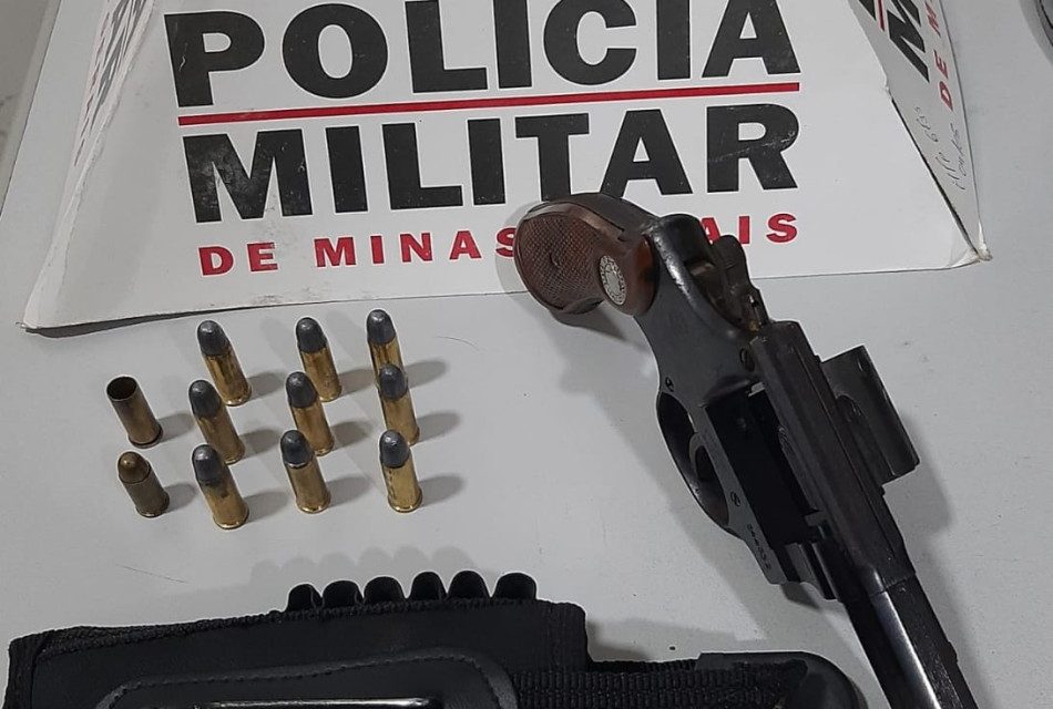 Jovem é preso por porte ilegal de arma de fogo no Nossa Senhora de Lourdes