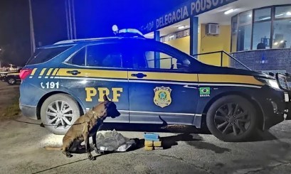 PRF apreende cerca de 22 kg de cocaína na Fernão Dias