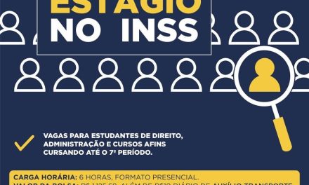 INSS Formiga divulga vaga de estágio