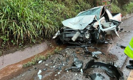 Uma pessoa morre e outras três ficam feridas após colisão na BR-129