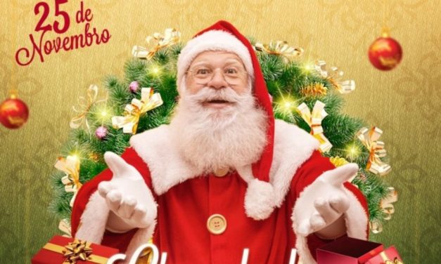 ‘Vila do Papai Noel’: Bom velhinho chega hoje em Formiga