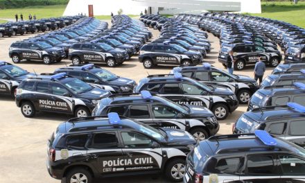 Polícia Civil recebe 112 viaturas obtidas por meio de convênio federal