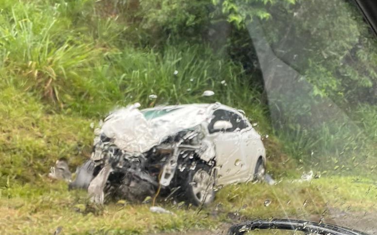 Motorista formiguense se envolve em acidente na MG-050, em Pedra do Indaiá
