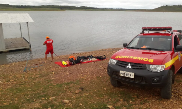 Jovem morre afogado enquanto nadava na represa de Nova Ponte em Patrocínio