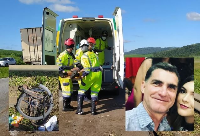 Ciclista morre após ser atingido por carro na Fernão Dias