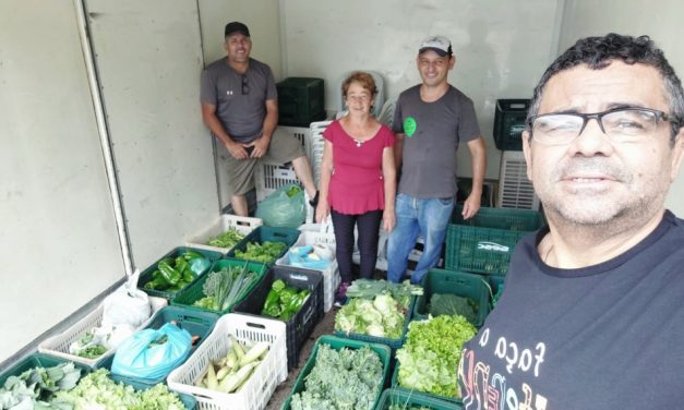 ‘Feira Solidária’: BMA recebe doação de mais de 200 quilos de alimentos