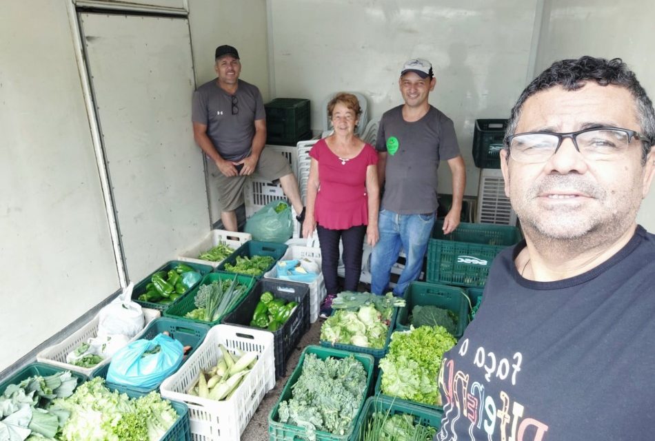 ‘Feira Solidária’: BMA recebe doação de mais de 200 quilos de alimentos