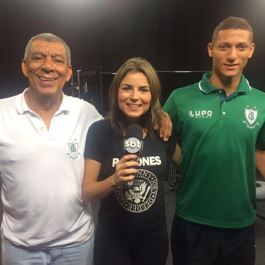 Ex-América, Richarlison se despede de Jair Bala com gratidão nas redes sociais