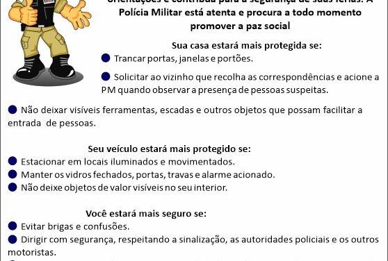 Polícia Militar lança Operação ‘Férias Seguras 2023’