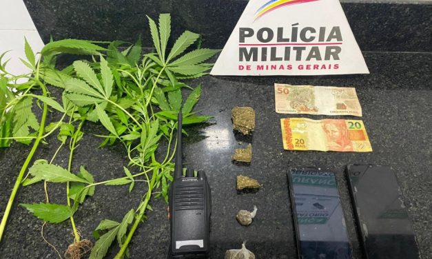 Polícia Militar registra três ocorrências de tráfico de drogas em Formiga